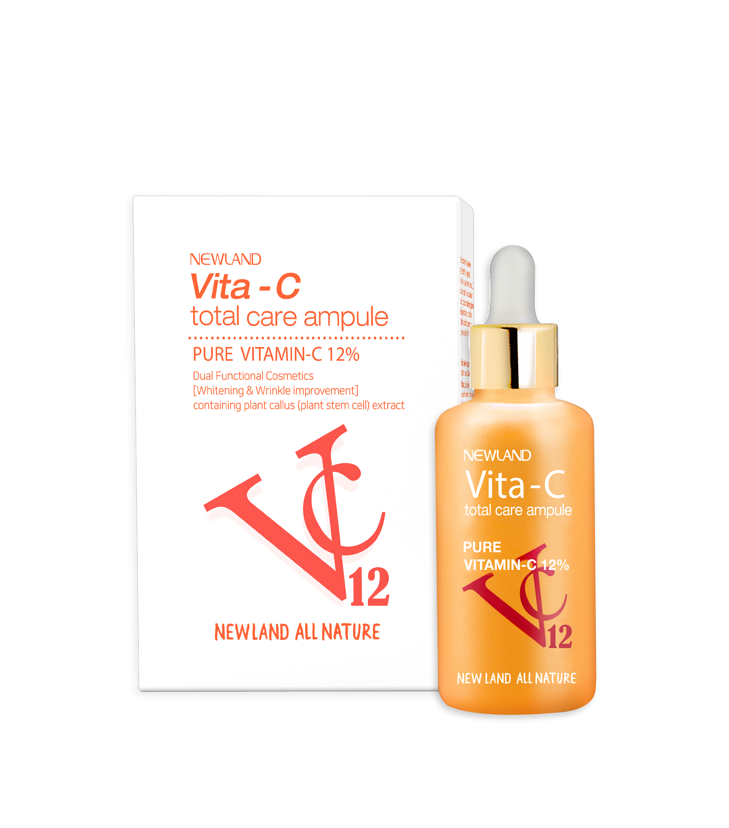 Tinh chất Newland Vita-C Total Care Ampule (hộp lẻ 10ml)